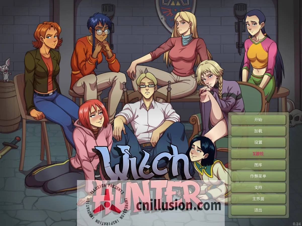 女巫猎人 [官方中文/WY/FM 3.8G] (Witch Hunter Ver0.24.0 官中动态SLG)