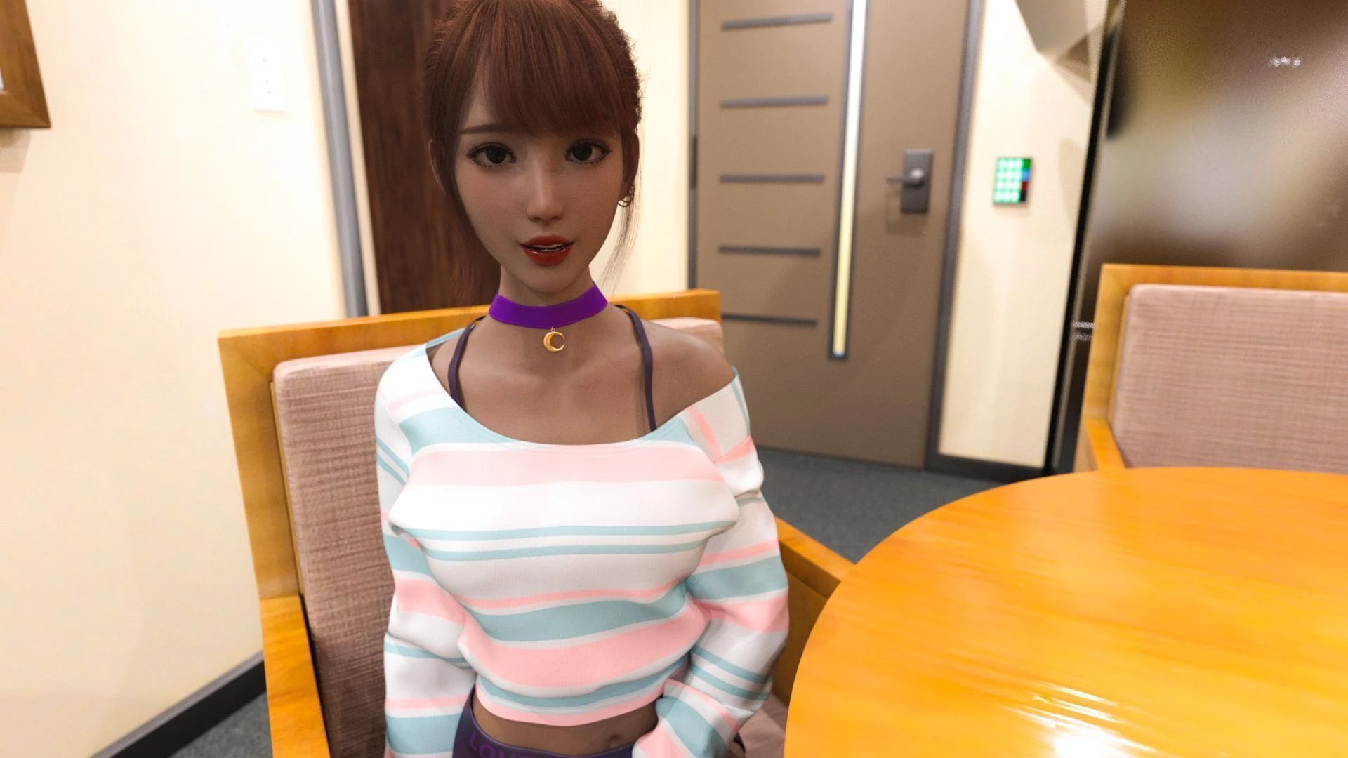 【欧美SLG/中文/3D】裸体学校 Nudist School 0.5【PC+安卓/1G】 畅玩游戏 预览第1张