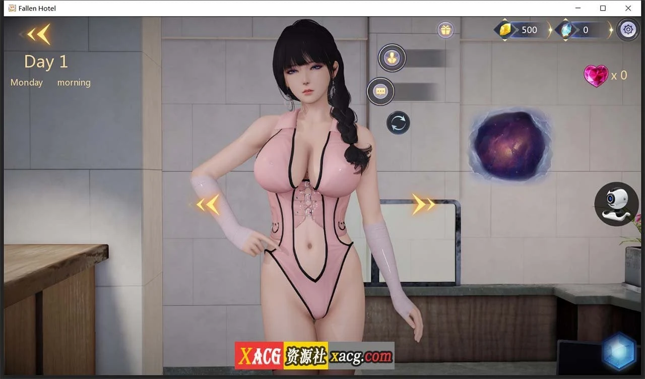 【亚洲风SLG/中文/动态CG】堕落旅馆FallenHotel-1.0.1官方中文版【新作/PC+安卓/1.3G】 畅玩游戏 预览第4张