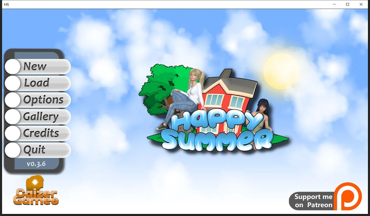 快乐的暑假 Happy Summer V0.3.6 官方英文版 [欧美SLG/动态] [PC+安卓/2G/更新]