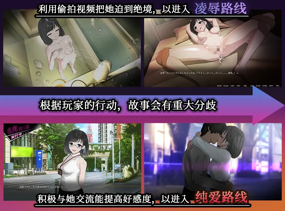 超级分类 【互动SLG/官中/有动画】ROOM 偷窥女孩私生活的偷拍洗脑SLG Ver2.05 官方中文版+全DLC+特典【2G】【微云网盘/直链】
