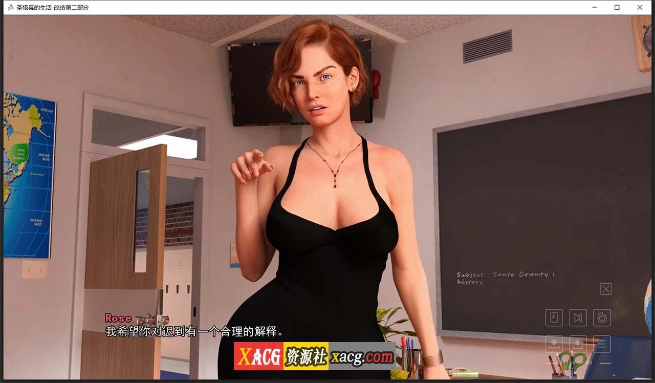 【欧美SLG/汉化/动态】圣塔县的生活V0.3.1 汉化版【PC+安卓/3G】 畅玩游戏 预览第4张-XACG动漫资源社——中文ACG动漫游戏社区 【欧美SLG/汉化/动态】圣塔县的生活V0.3.1 汉化版【PC+安卓/3G】 畅玩游戏 预览第4张
