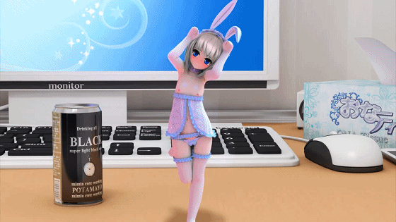 【3DSLG/汉化/全动态】与袖珍手办相伴的日常 完整中文版+提取版【白丝兔耳】【1.2G】 畅玩游戏 预览第4张-XACG动漫资源社——中文ACG动漫游戏社区