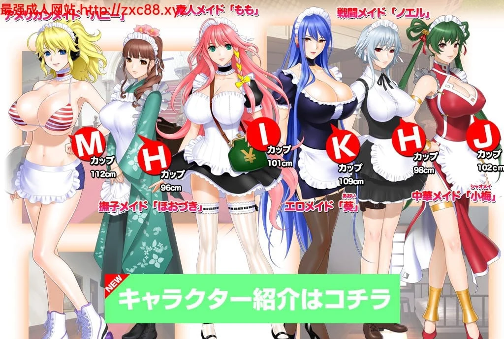 女仆小姐姐们与丰满之魂！[全CG+动画汉化步兵版]【2.6G】/正式版
