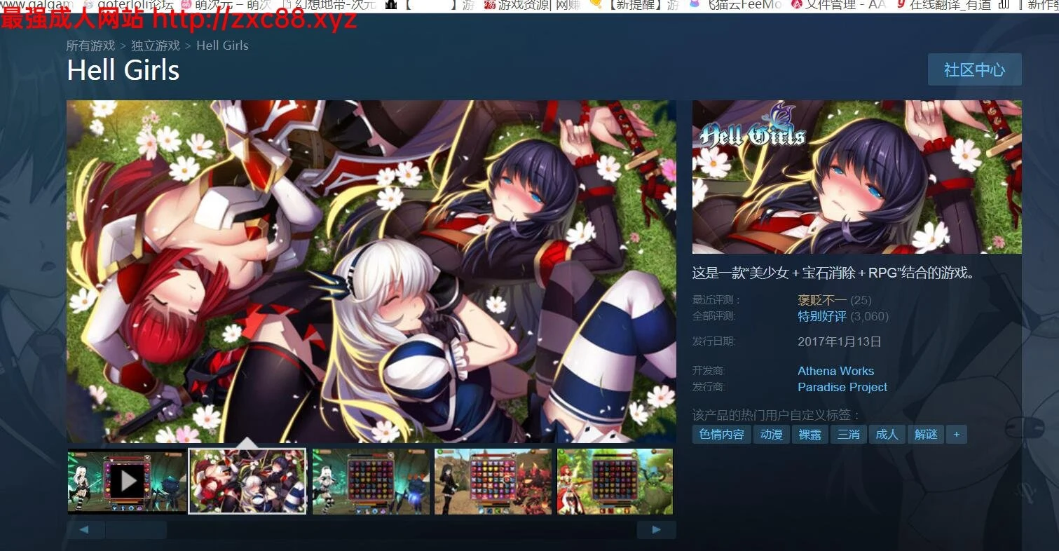 地狱少女 Hell Girls [mirror前作] STEAM官中破解版 /500M/