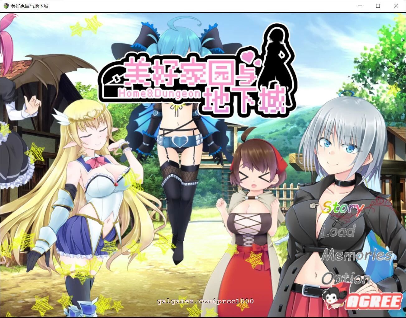 美好PAPA家园与地下城（steam官方中文完整版/新作/全CV/2G）RPG大作 超高自由中文版