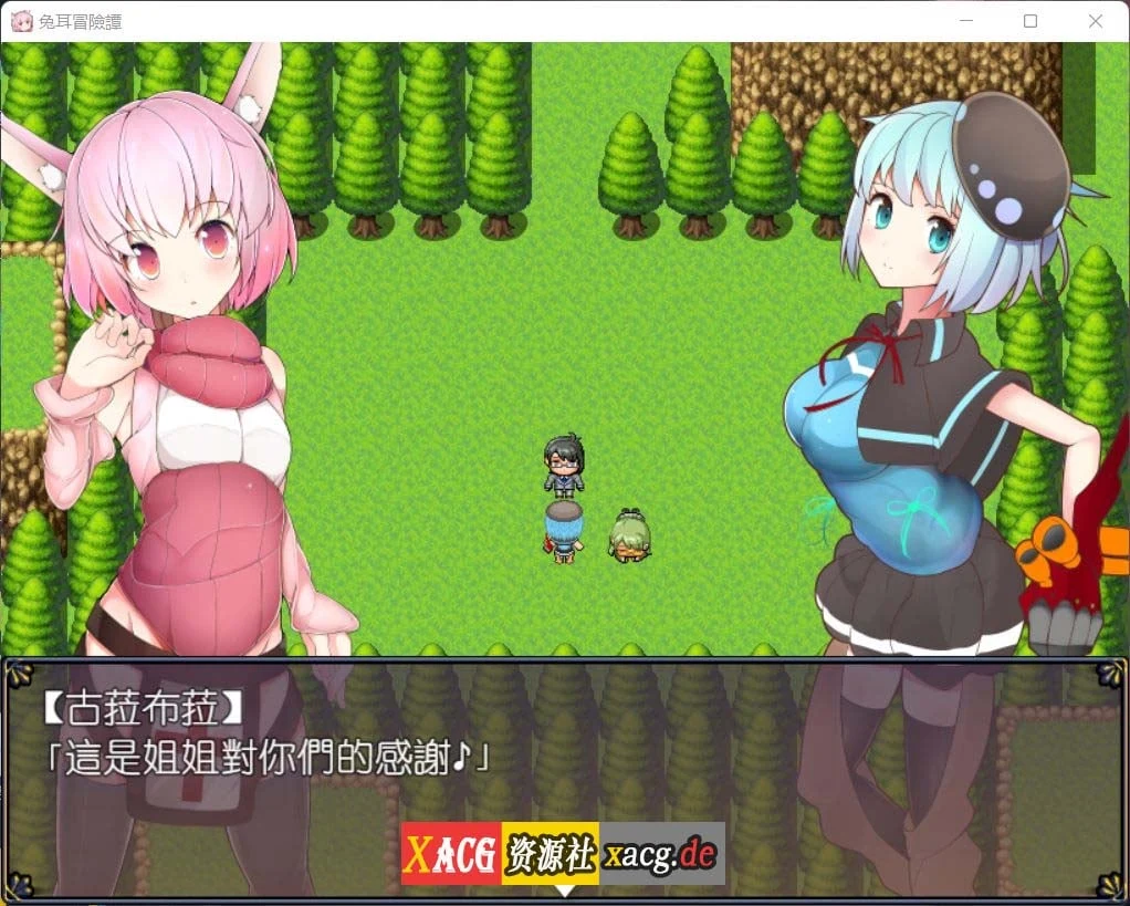 【神奇RPG/官中】兔耳冒险谭：打情骂俏的同时猜谜拯救世界 官方中文版【安卓+PC/2G】 畅玩游戏 预览第2张