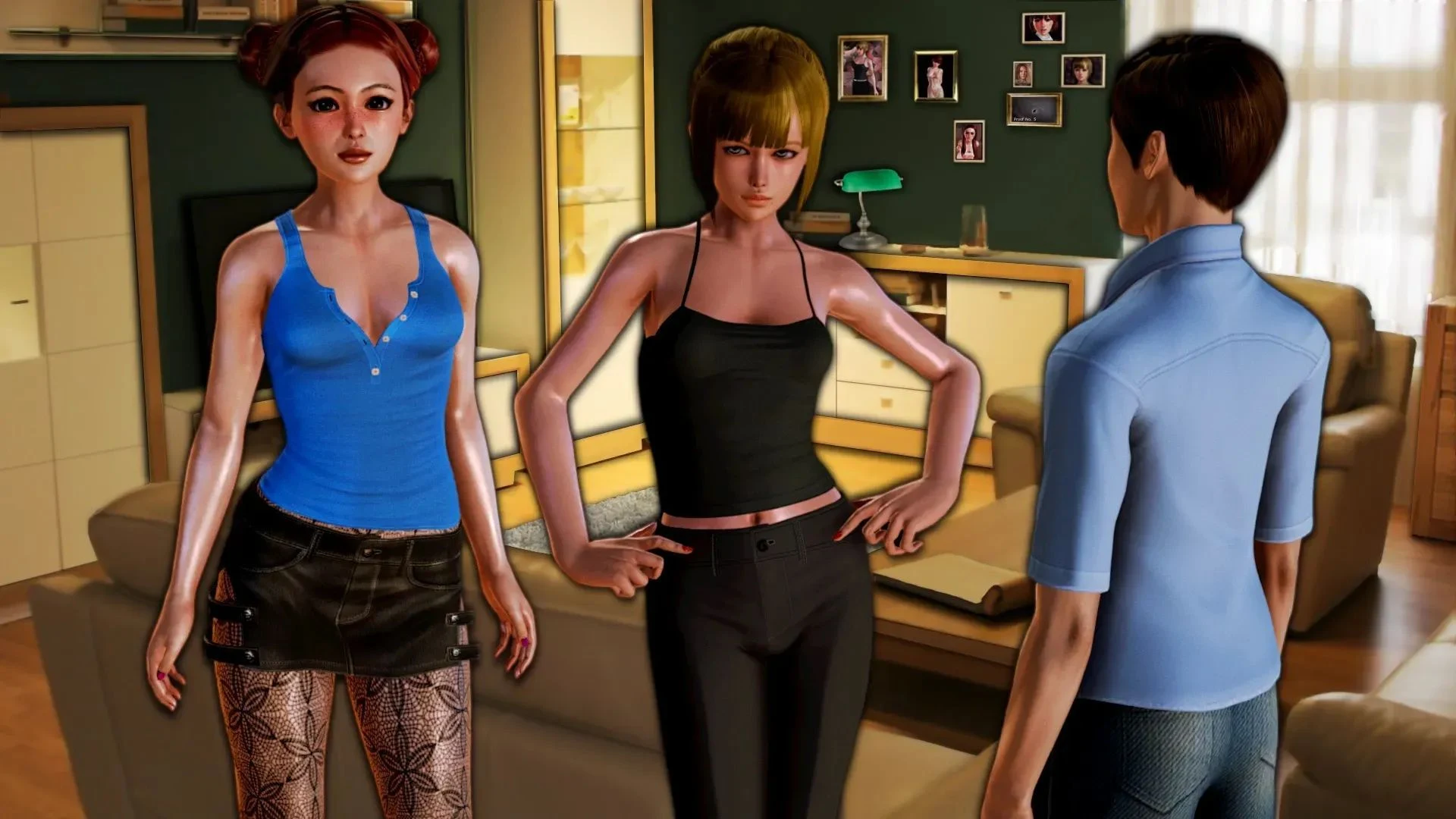想着你ThinkingAboutYou0.91/欧美SLG/3D/官中 [PC+安卓 1G]