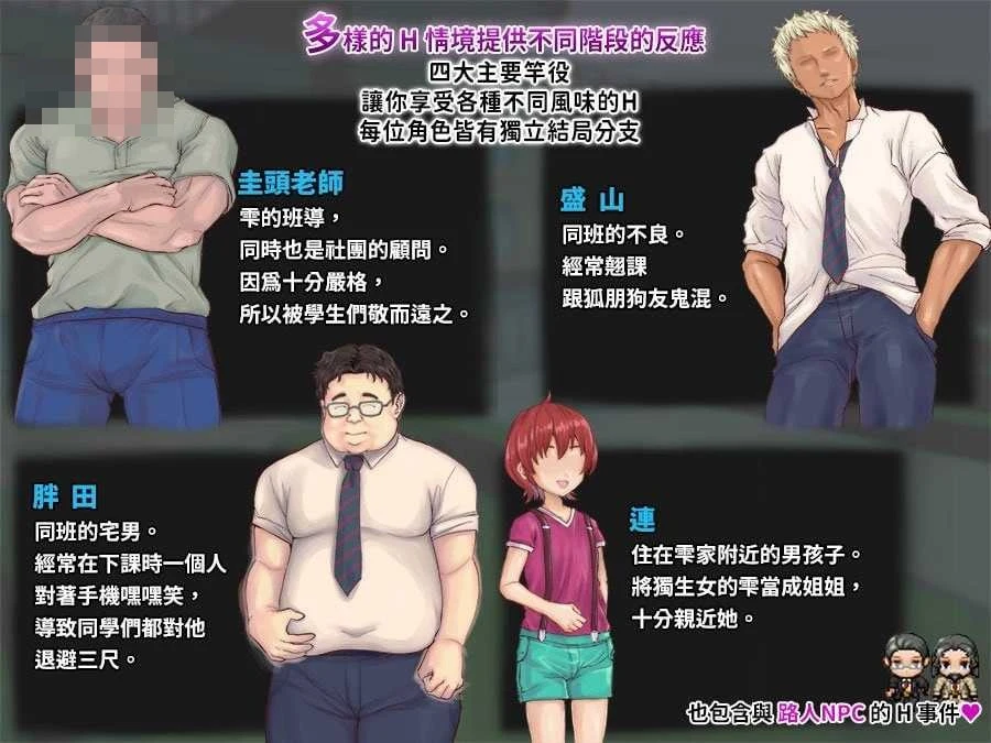 爱に目覚める乙女～男達とひと夏の体験～ [PC] [官方中文版] [RPG] (700M/直链/微云网盘)