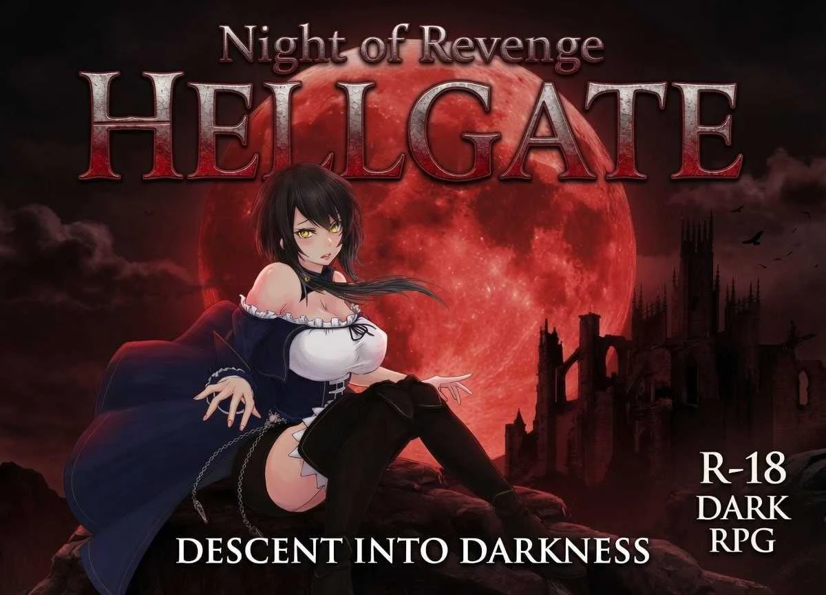 魔女复仇之夜：地狱之门堕入黑暗 [Night of Revenge HELLGATE] / Ver1.0.7+MOD1.2.5 官方中文版 / PC / [ACT，横版，魔女，大型模组] / 2.8G 微云直链