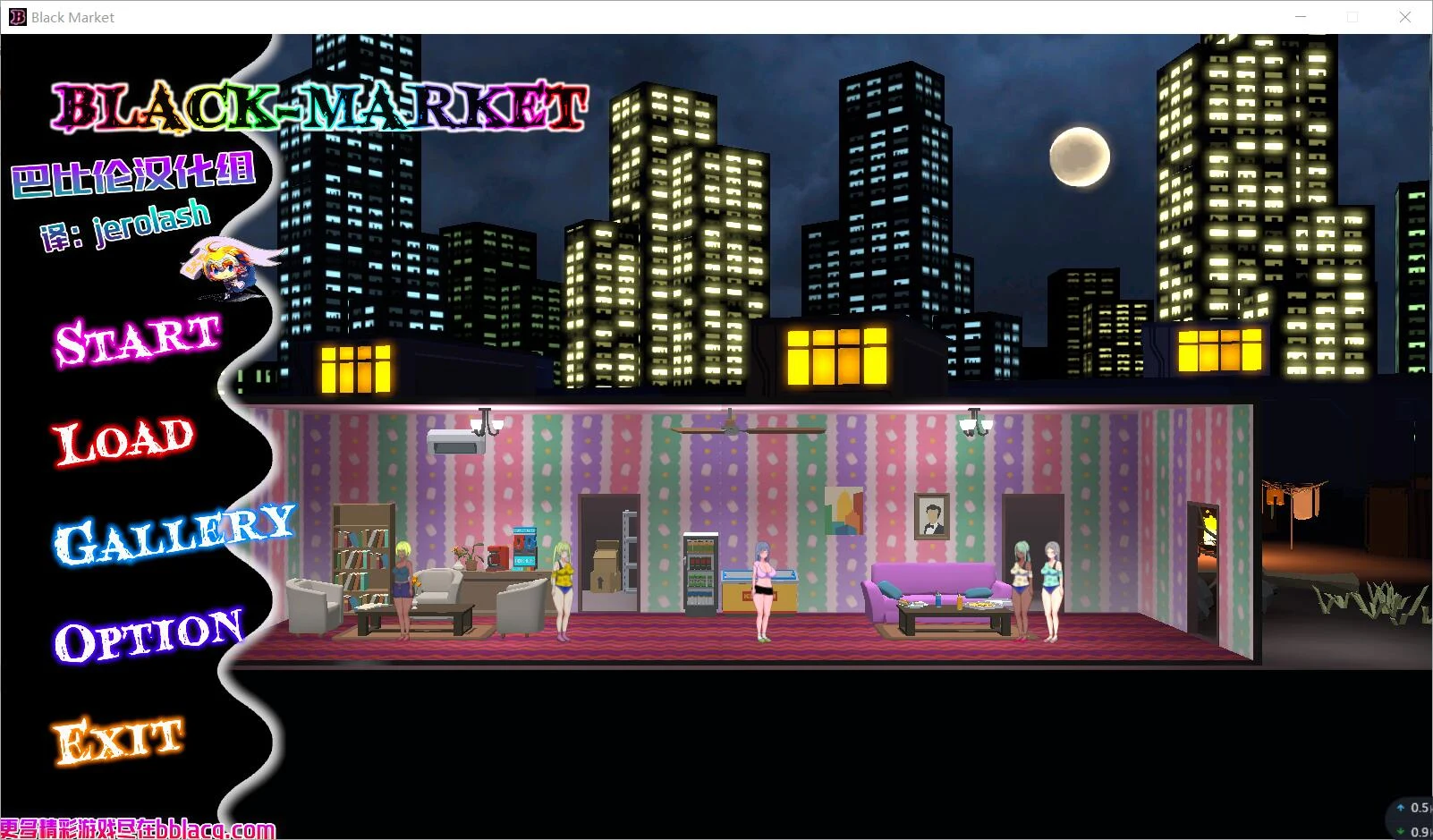 暗黑市场~BlackMarket V1.07 完整汉化版 [经营SLG/全动态/新作] (1G/官中/完整)