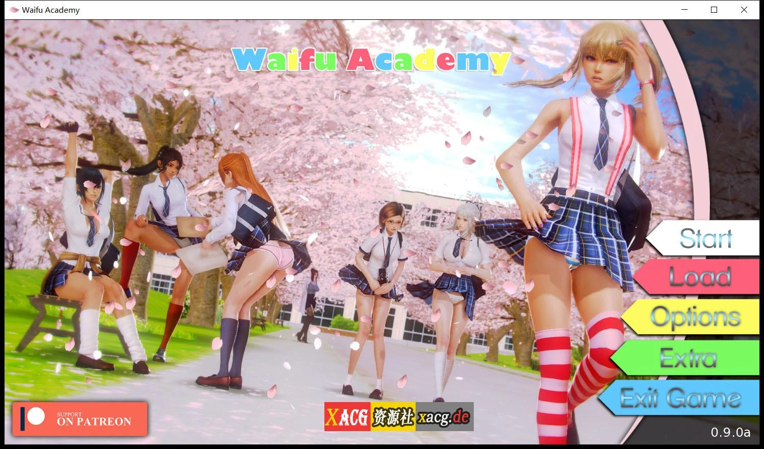 【欧美SLG/英文/动态】二次元老婆学院 V0.9.0a 英文版【神作更新/PC+安卓/6G】 畅玩游戏 预览第1张