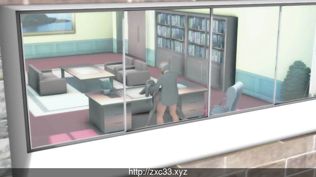 中文版《超社保黑色长袜：秋葉校长室前篇+后篇》[官中/全动态/3D] 2.5G