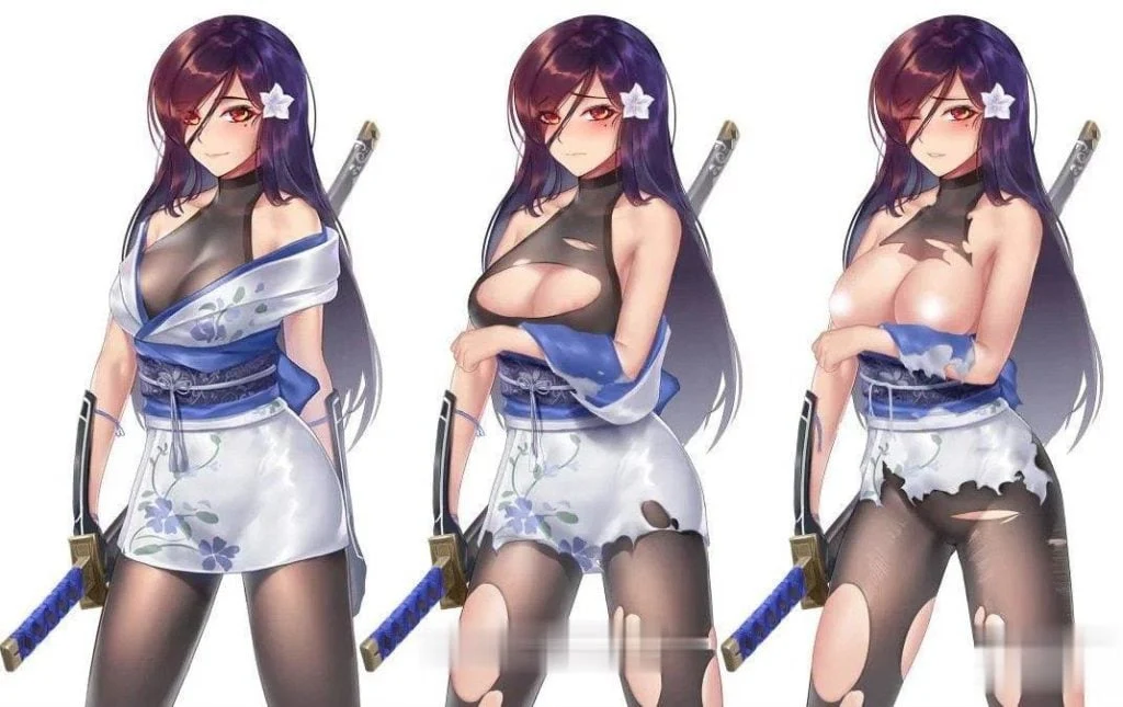 蒼月忍法帖~桔梗の章！+全CG存档+全CG包【连体黑袜裤袜女忍者】【极品黑袜！】RPG