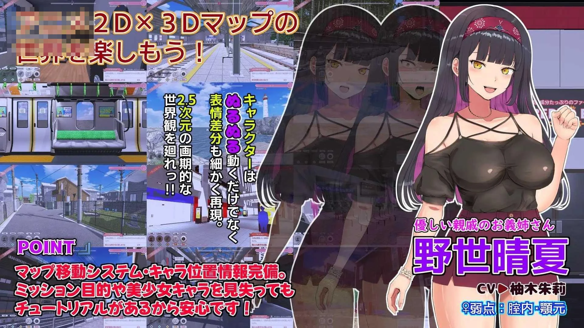 夏日放纵记!自由 【动态】【生肉】【2.95G】【PC】【SLG】【百度云/FM】
