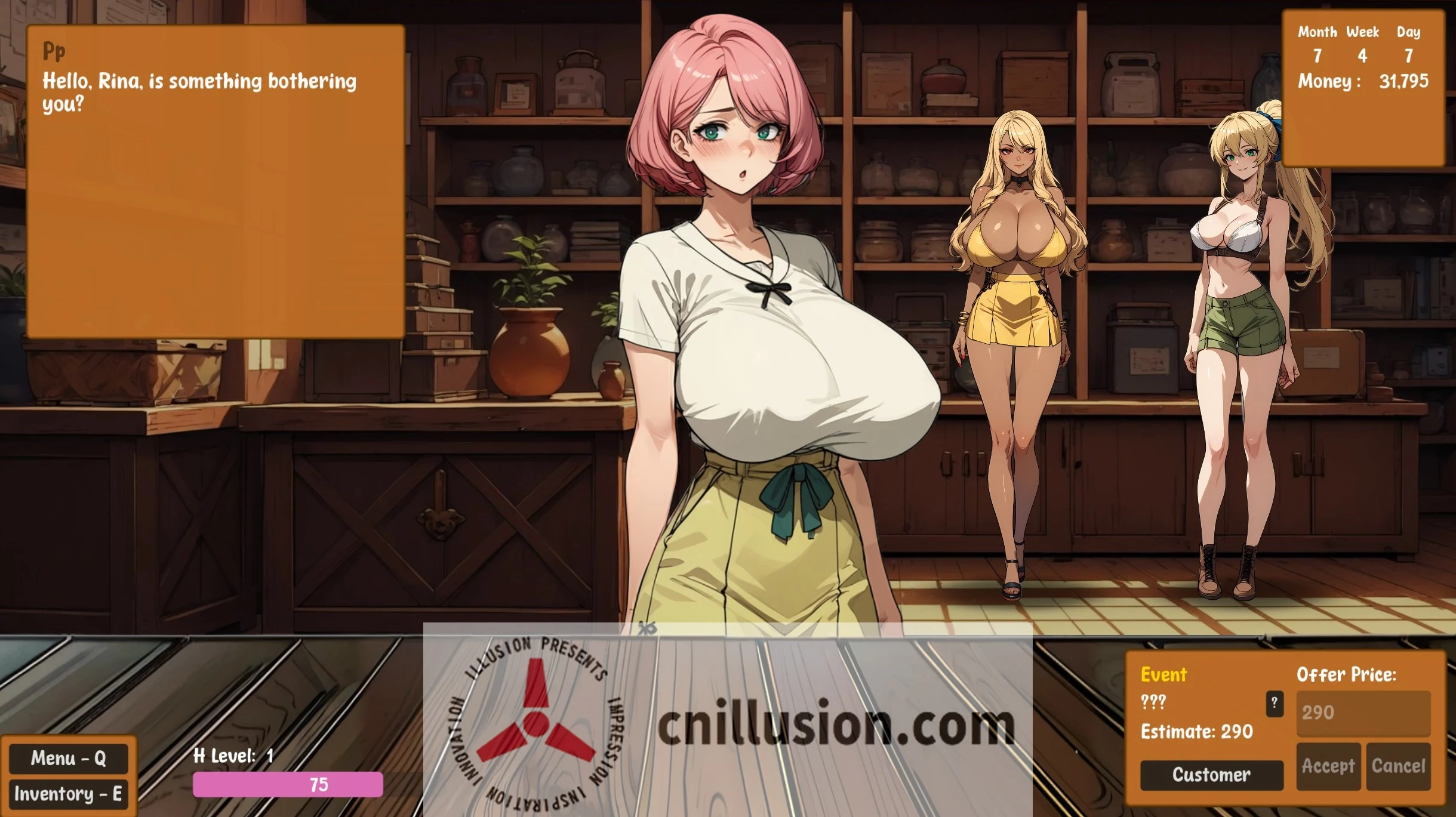 欧美后宫SLG新动态（奉献的困境 Ch.4 Ep.2）Dilemma of Devotion AI汉化版/[SLG类型] [FM/百度网盘/4.2G大小]