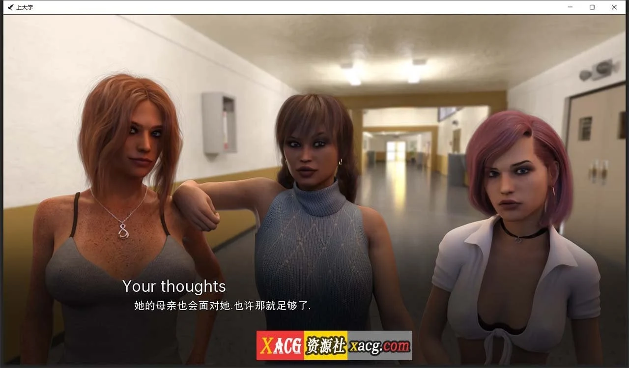 【欧美SLG/汉化/动态】上大学 V0.5.08 汉化版【PC+安卓/2G】 畅玩游戏 预览第13张