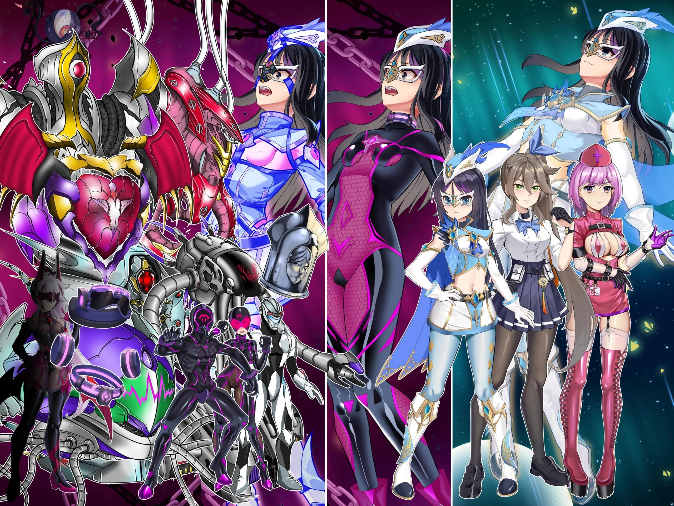 聖幻 假面公主 官方中文版 [PC/1.6G] / 追放された機械の楽園 オーロラ.クリスタル – 聖幻 仮面姫