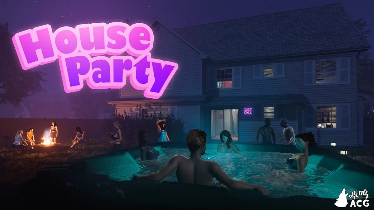 家庭派对 House Party v0.17.1 Alpha 官方中文版（3D互动/动态CV）[4G]