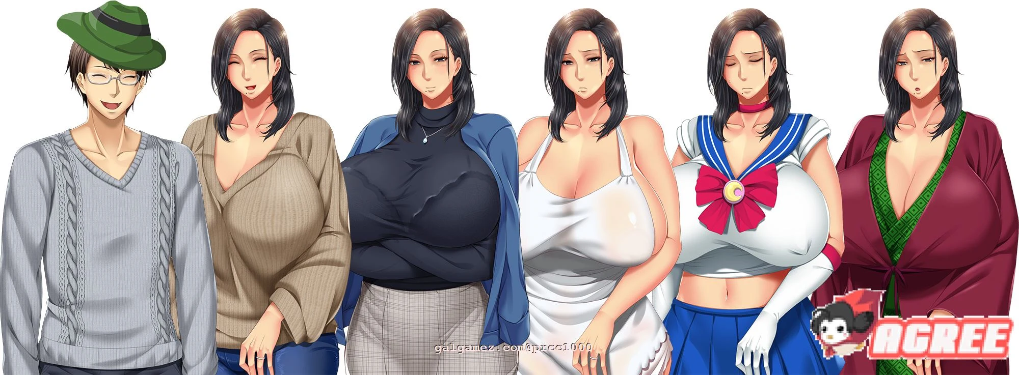 女友的纯情妈妈 云翻汉化版[拔作ADV/1G]~母性爆棚的出轨不伦物语