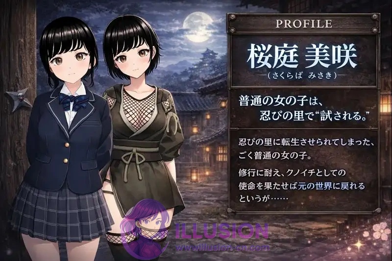 女忍者心得？忍住的可是那份坚持啊！ [AI汉化] / (新作RPG) {FM/百度} 【1.2G】くのいちの心得は恥ずかしさに耐えることです！?