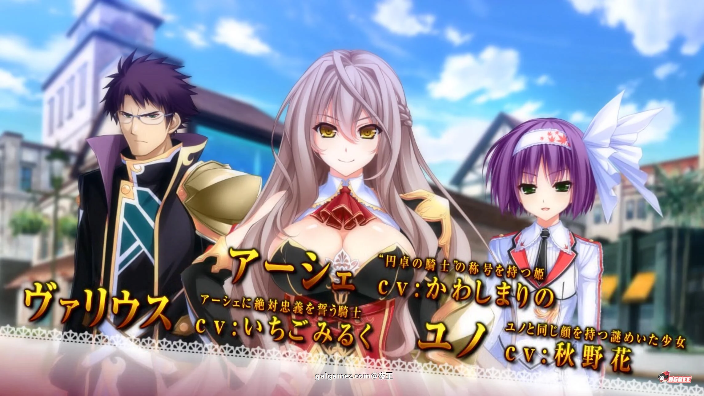 【大拔作/精翻/全CV】骑士四重奏 全线精翻汉化硬盘版+全CG存档+攻略【新汉化/4.2G】 畅玩游戏 预览第7张