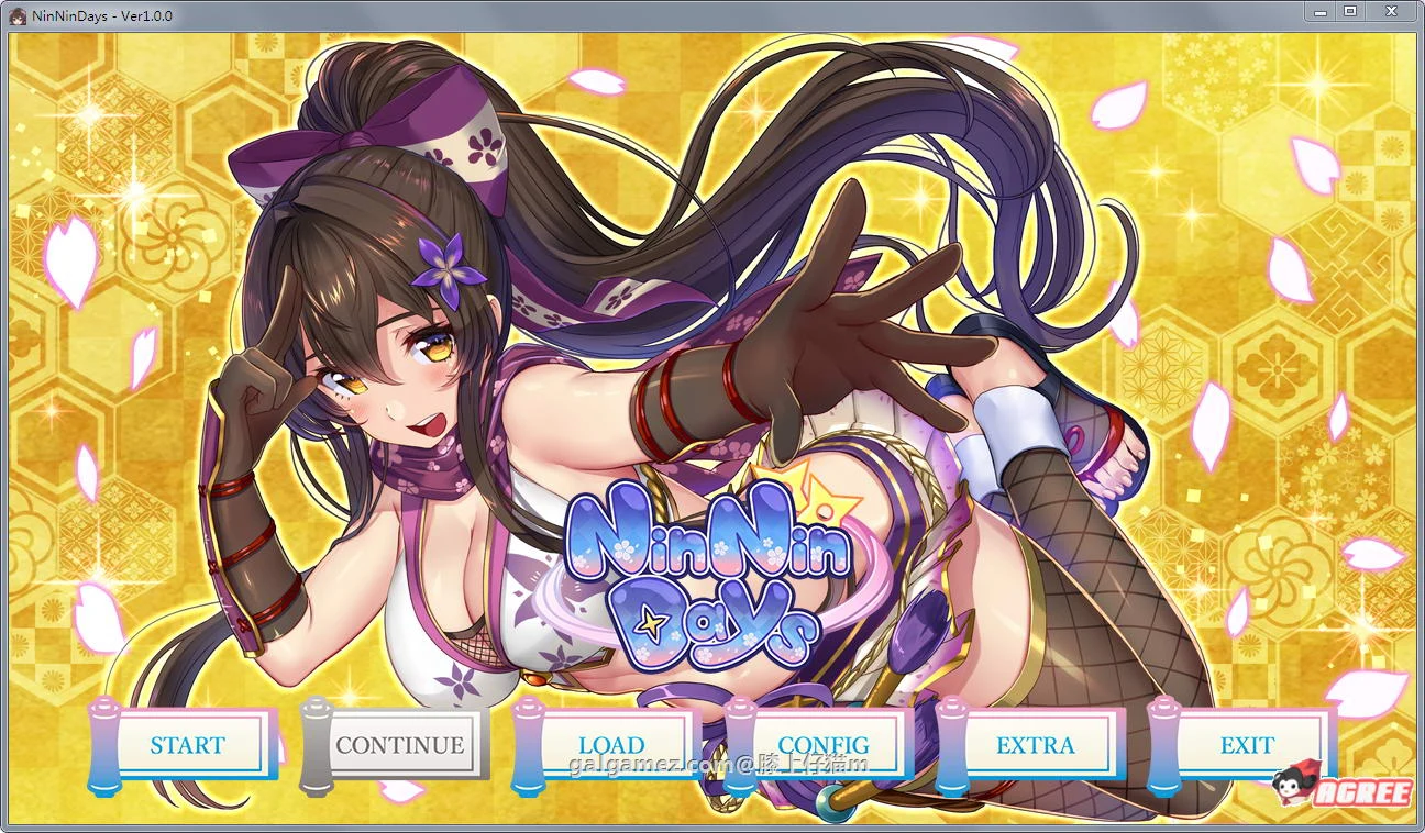 女忍者同居生活：NinNinDays 官方中文版+附加补丁【SLG/全动态/800M】佳作