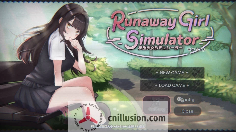 [官中] [SLG] [动态] 离家少女模拟器 Runaway Girl Simulator V1.1.3 {WY/FM 1G} 官方中文版 😏
