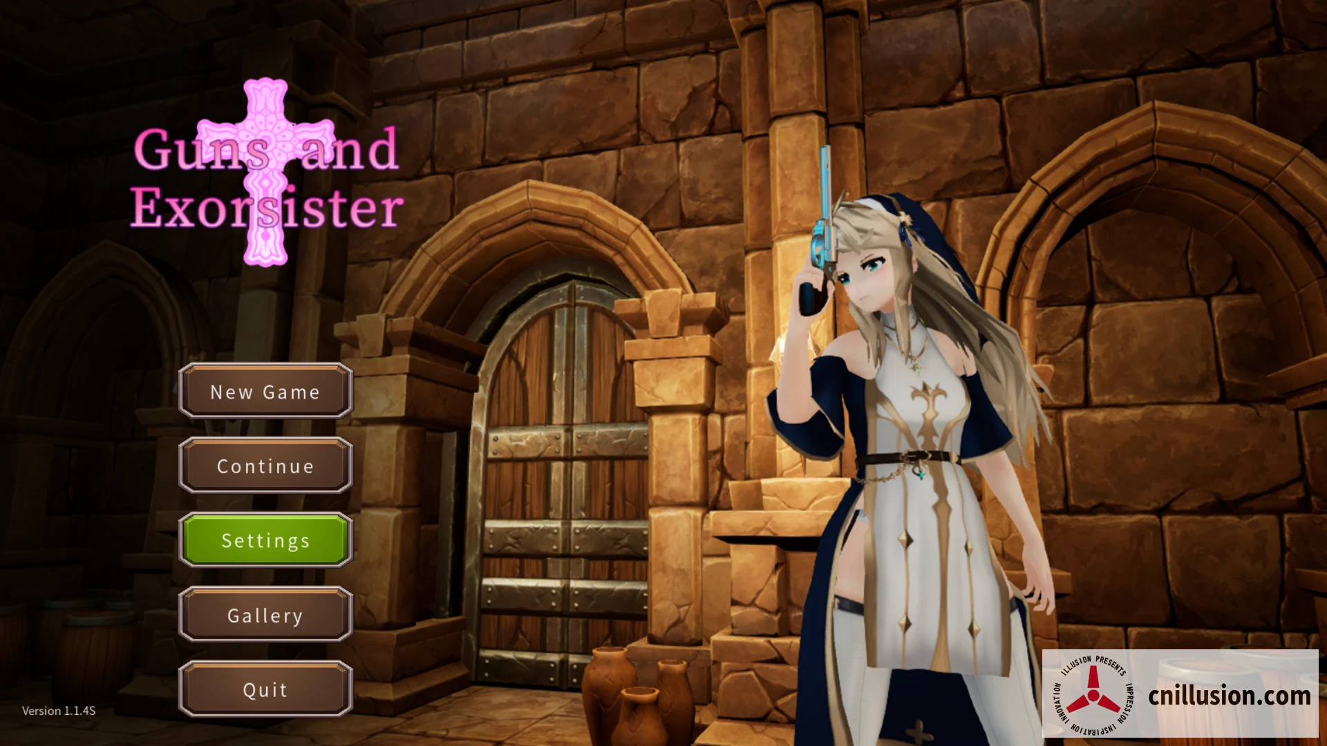 驱魔与迷途修女 Guns and Exorsister [v1.1.4s步兵版|Steam官方中文] {3D动态/官中}