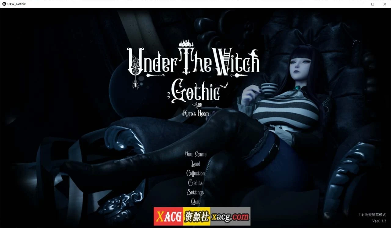 3D大作[官中/全动态]魔女的侵袭:库洛的房间 V0.3.2 官方中文版 (3G)
