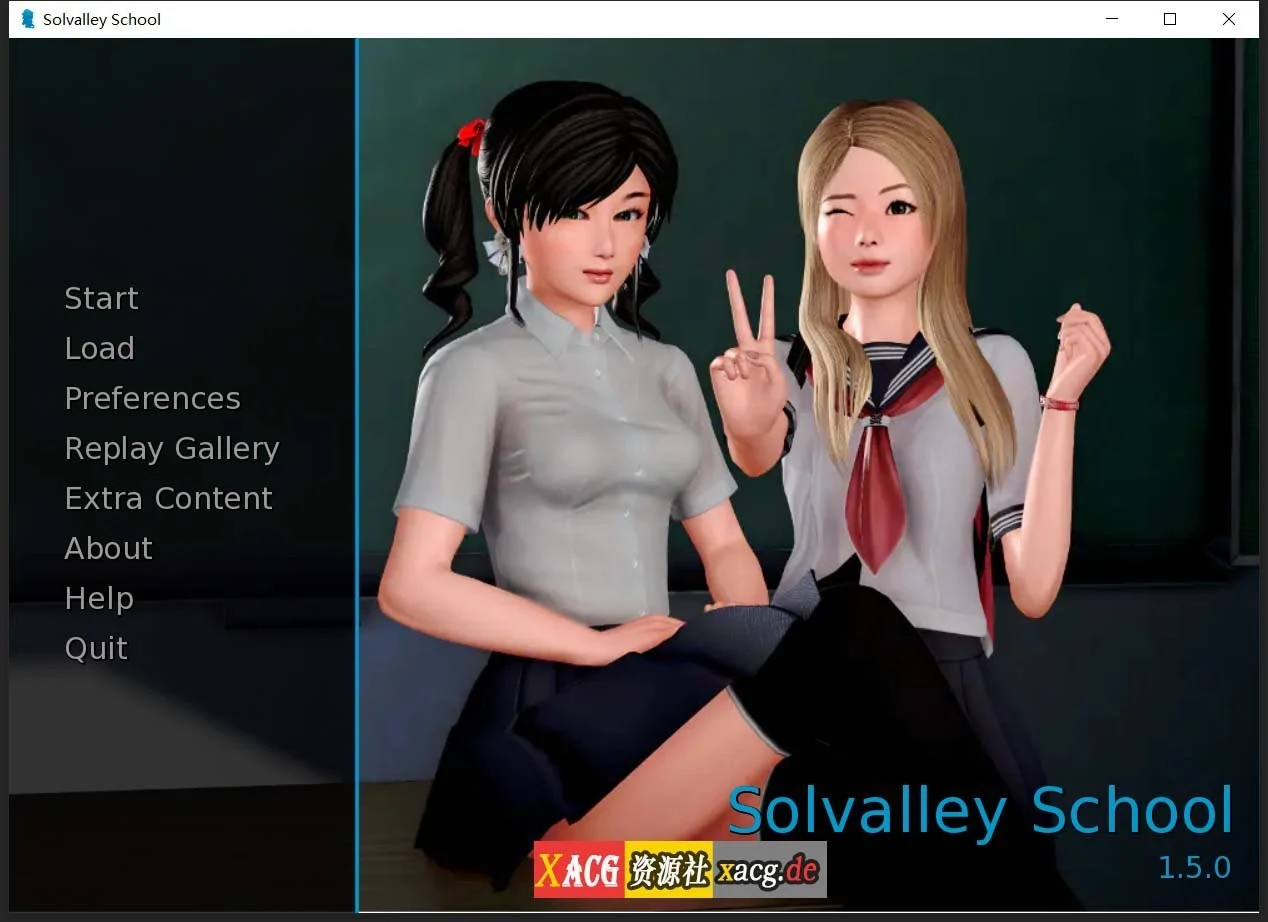 我的学园生活 v1.5.0 官方英文版 家族神作 动态 [PC+安卓/2G/更新]