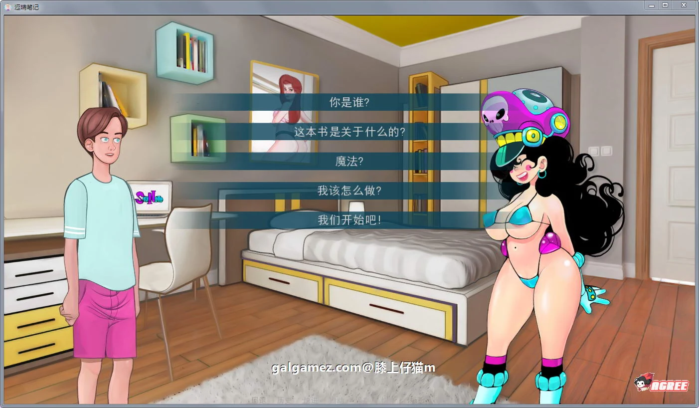 【2D欧美SLG/汉化/动态CG】色晴笔记 V0.1.15 精翻汉化作弊版【PC+安卓/1.4G/更新】 畅玩游戏 预览第5张